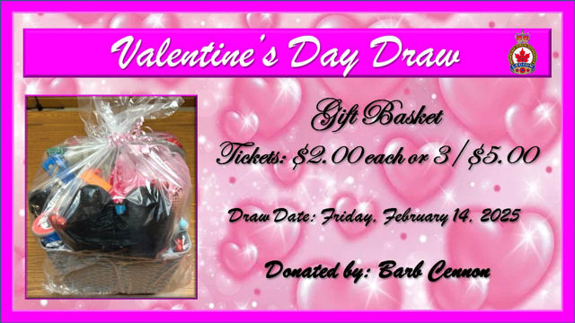 Valentine's Basket Draw